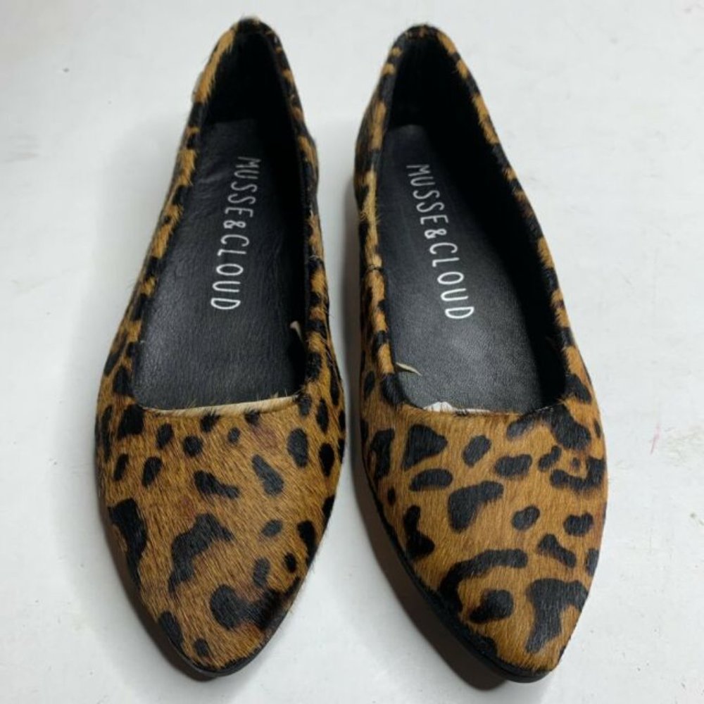 Musse & Cloud leopard print Slip On Ballet Flats